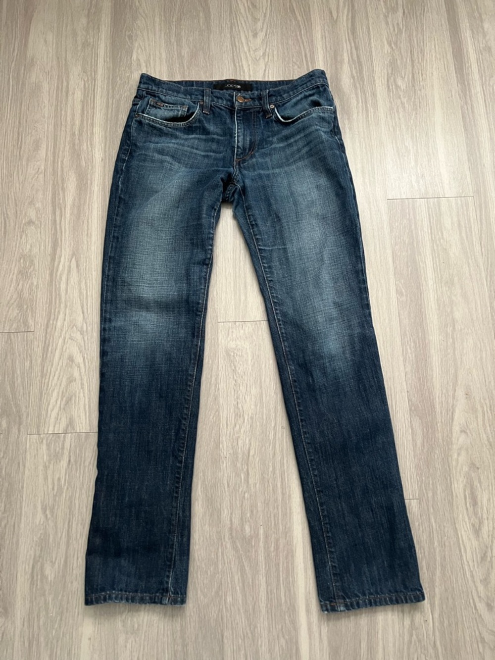 Joe’s Jeans Brixton Straight Leg Denim Women’s Size 31 Classic Mid Rise Jeans